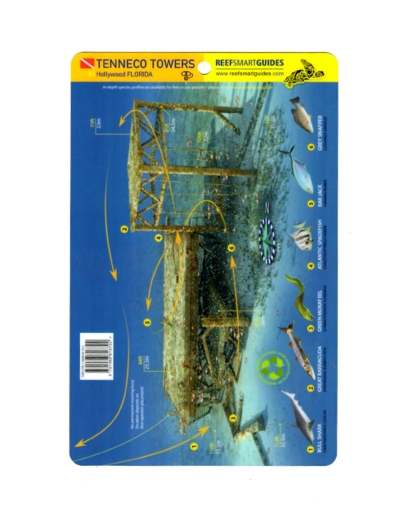 Reef Smart/Mango Media Reef Smart Wreck Map Tenneco Towers