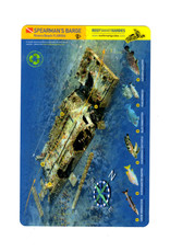 Reef Smart/Mango Media Reef Smart Wreck Map Spearman's Barge