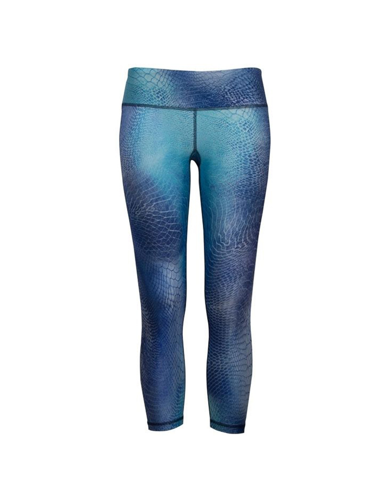 New Balance Blue Digital Camo Print Mid Rise Capri Fitted NB Dry Legging  for Sale in Gardena, CA - OfferUp
