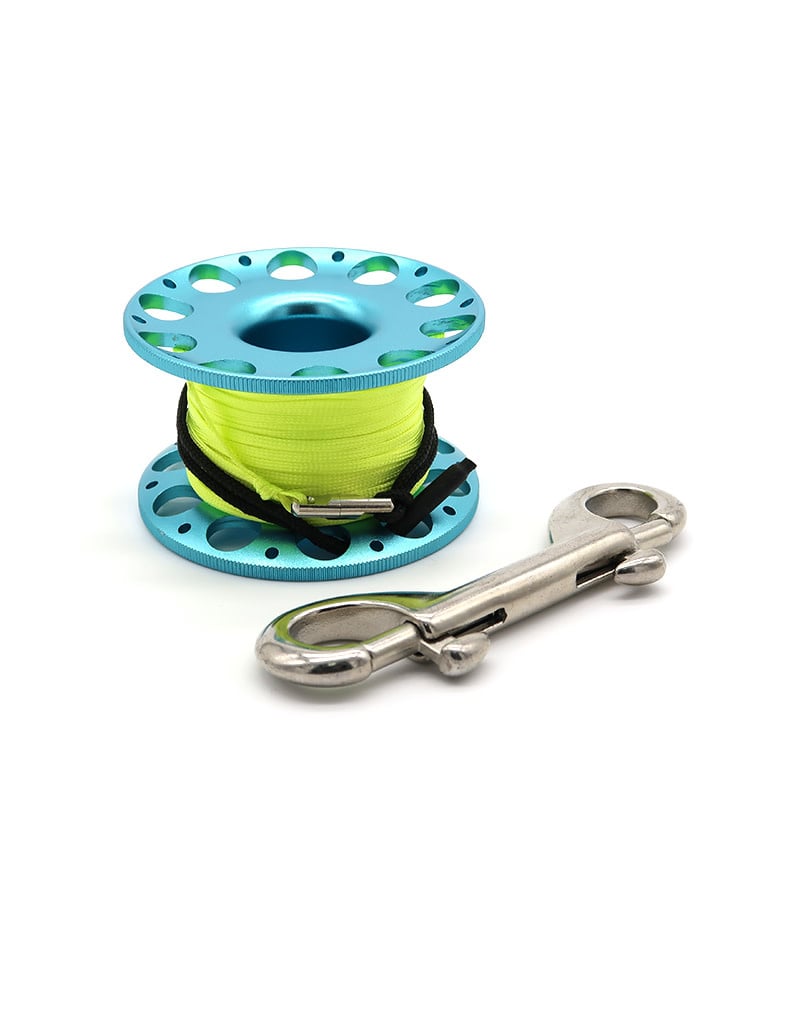 Plastic Finger Reel,Finger Spool Plastic Spool Buoy Spool Diving Reel  Next-Gen Design 