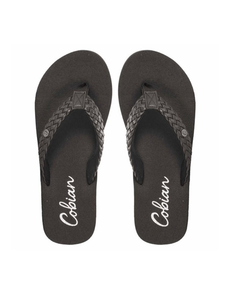 cobian braided bounce flip flops