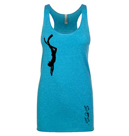 Stoked on Salt SOS Girly Free Diver Tank Top