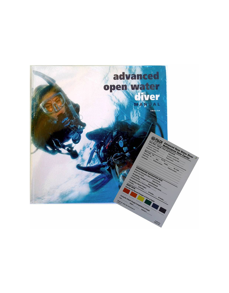 PADI PADI AOW w/Data Carrier DNO