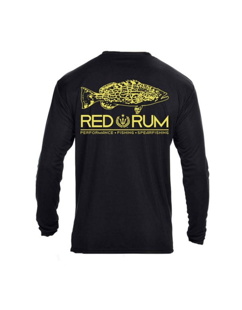 RedRum LS Tshirt Grouper w/Ruler - Force-E Scuba Centers