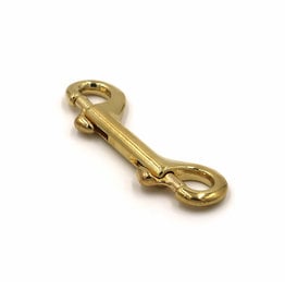 Clip 4 1/2'' Double End Eye Brass - Force-E Scuba Centers