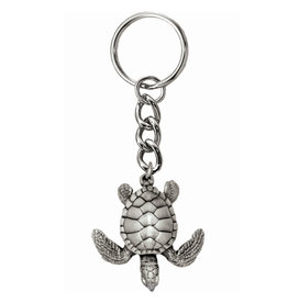 Marine Sports Mfg. Marine Sports Key Chain Pewter Turtle