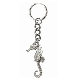 Marine Sports Mfg. Marine Sports Key Chain Pewter Seahorse