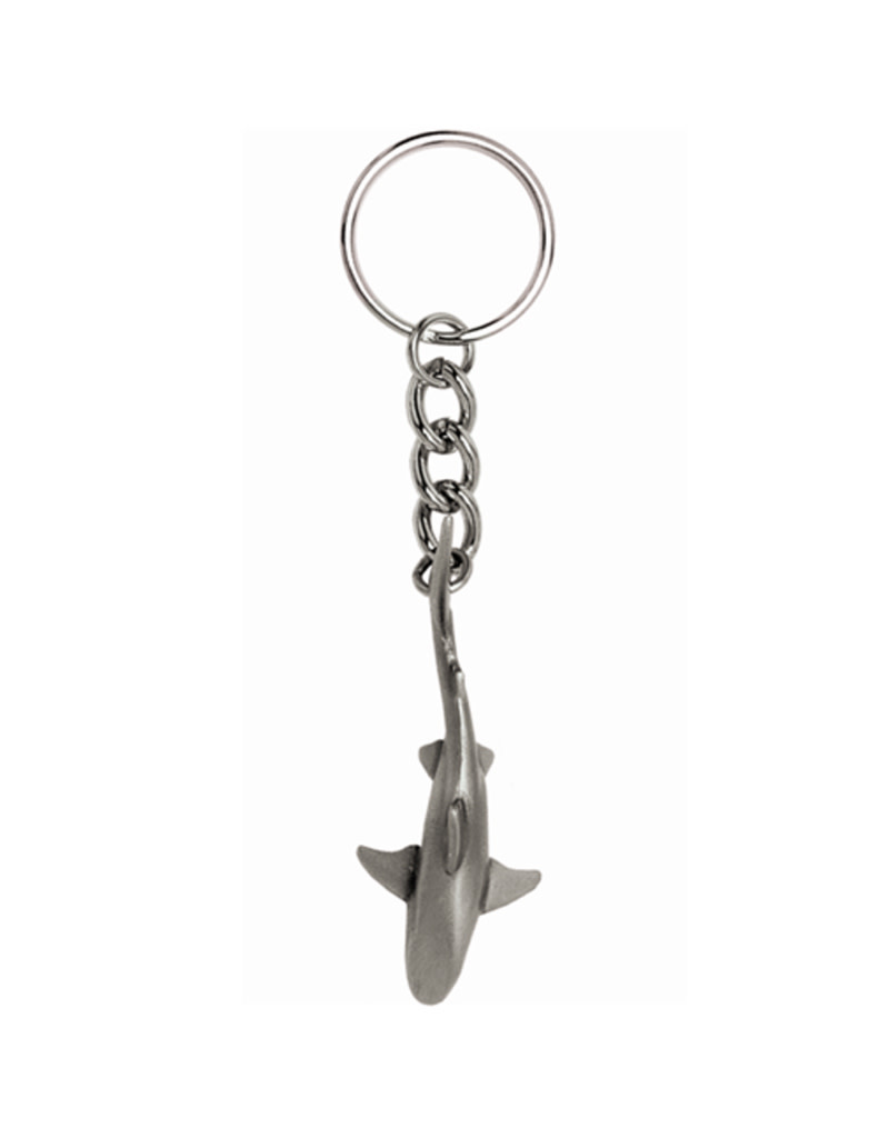 Marine Sports Mfg. Marine Sports Key Chain Pewter Reef Shark