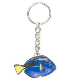 Marine Sports Mfg. Marine Sports Key Chain Pewter Blue Tang