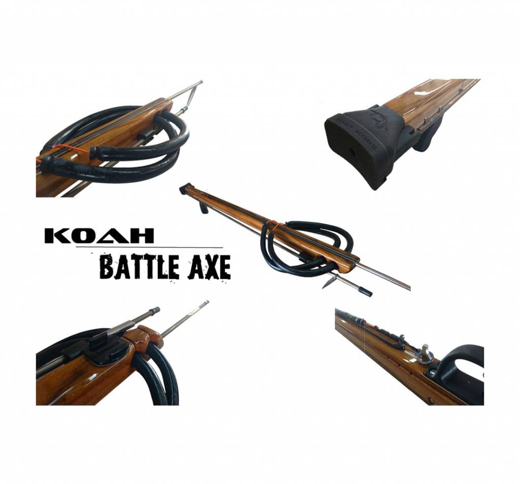 Koah Battle Axe 48 Speargun - Spearguns for Algeria