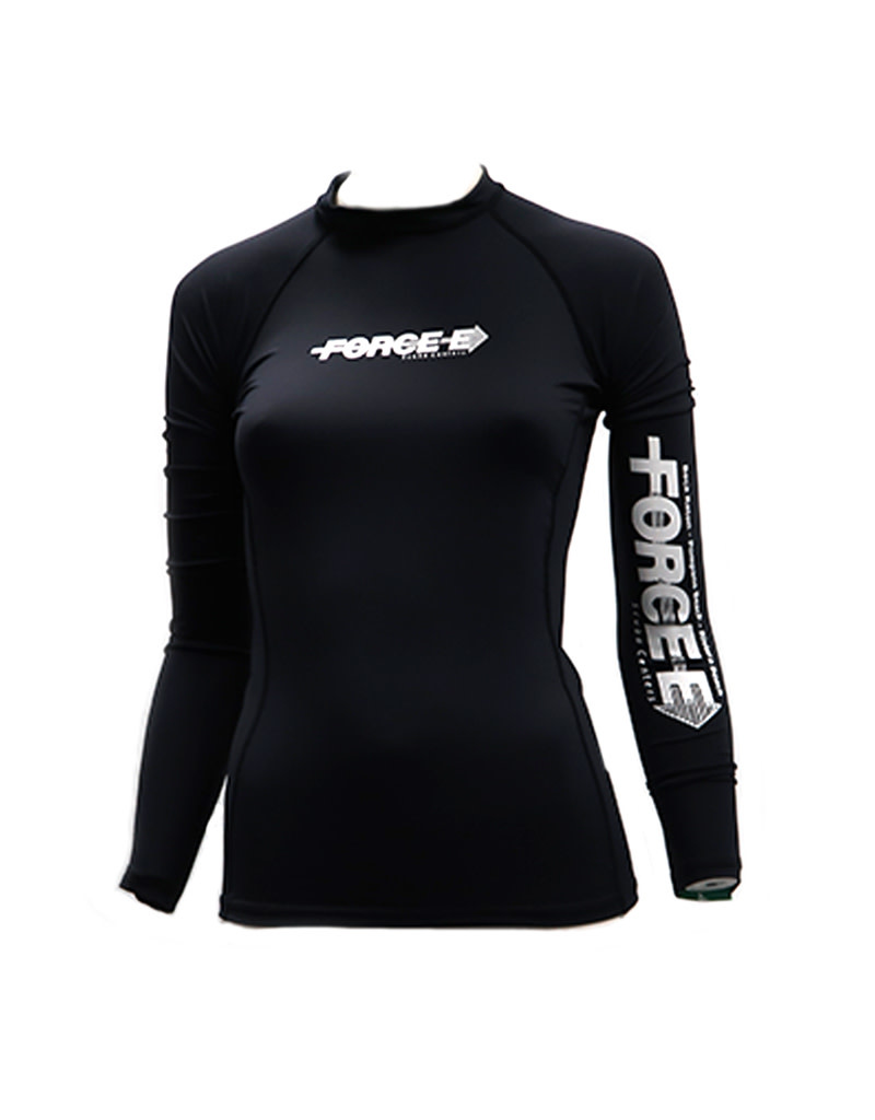 Rashguard Women's Lycra Fitted Long Sleeve Ocean Tec ForceE Scuba
