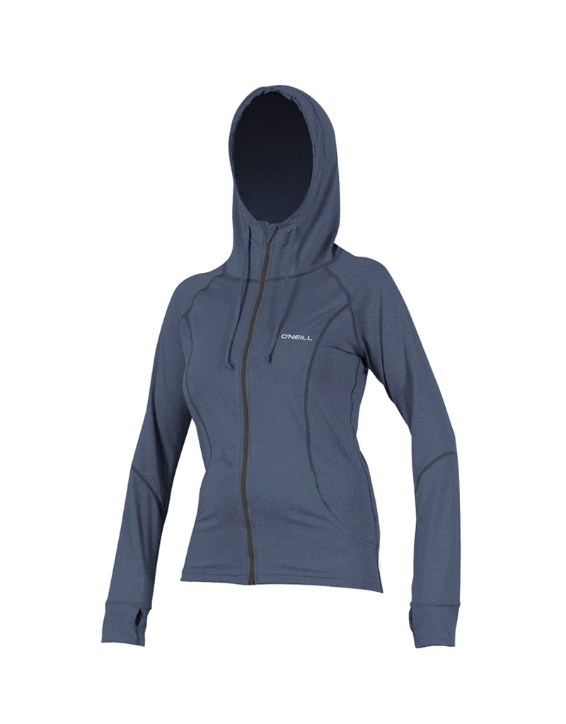 O'Neill O'Neill Womens Hybrid LS Zip Hoodie