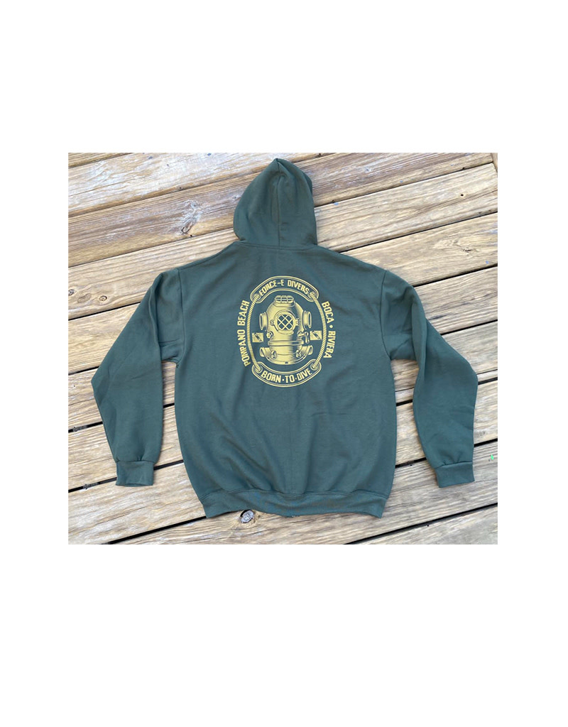 Stoked on Salt SOS Zippered Hoodie