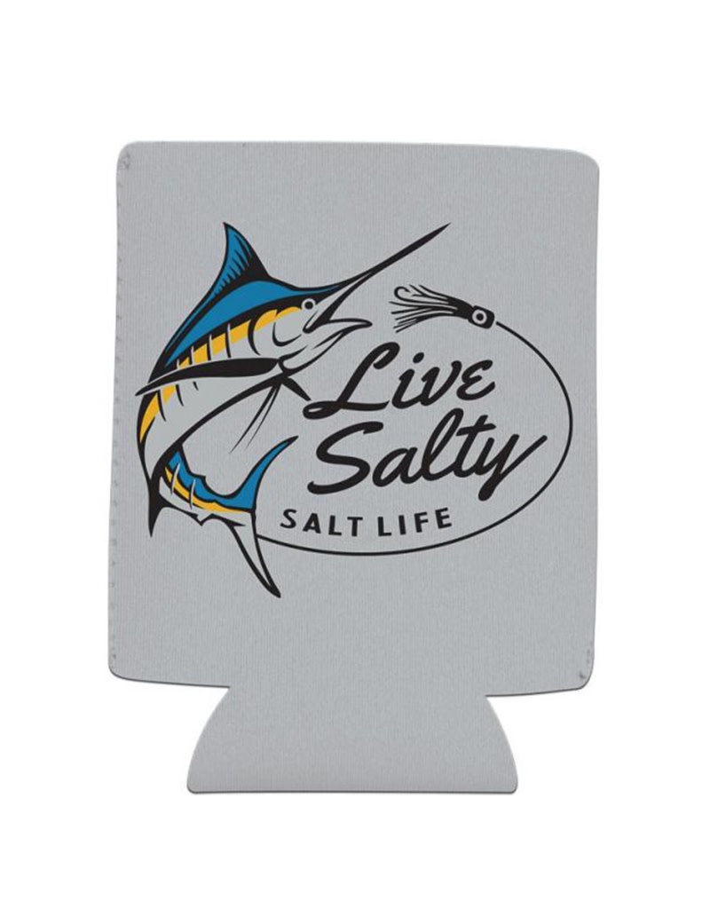 Salt Addiction marlin decal sticker saltwater fishing reel life