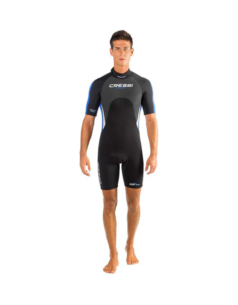 Cressi Tahiti 2.5 Mens Shorty Wetsuit - Force-E Scuba Centers