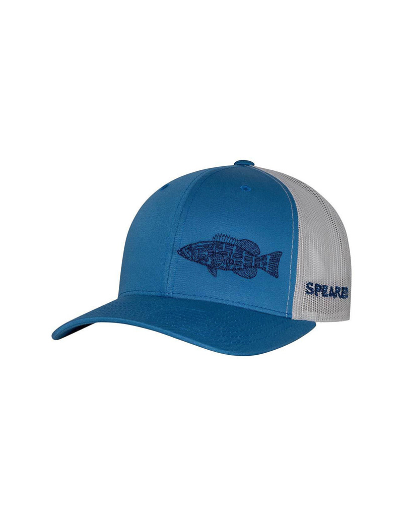 Born of Water Born of Water Speared Black Grouper Trucker Hat
