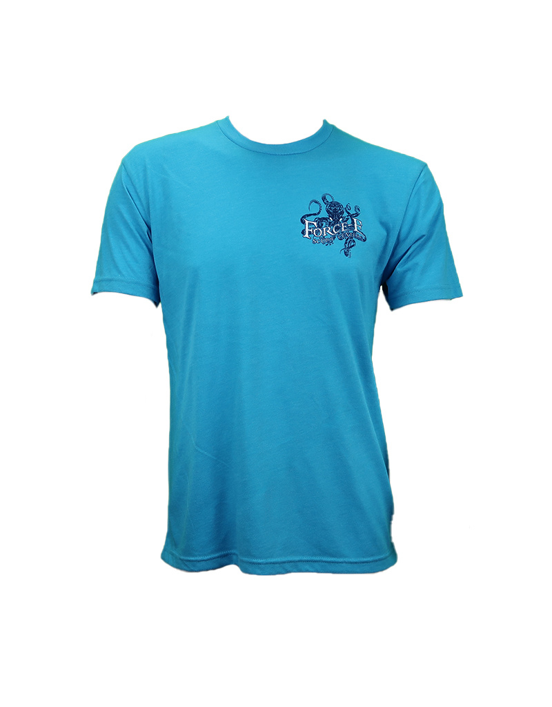Urban Backwoods T-Shirt Uomo Polpo - Stampa Fotorealistica, 100% Cotone, Vestibilità Regular, Taglie S-XXXXL