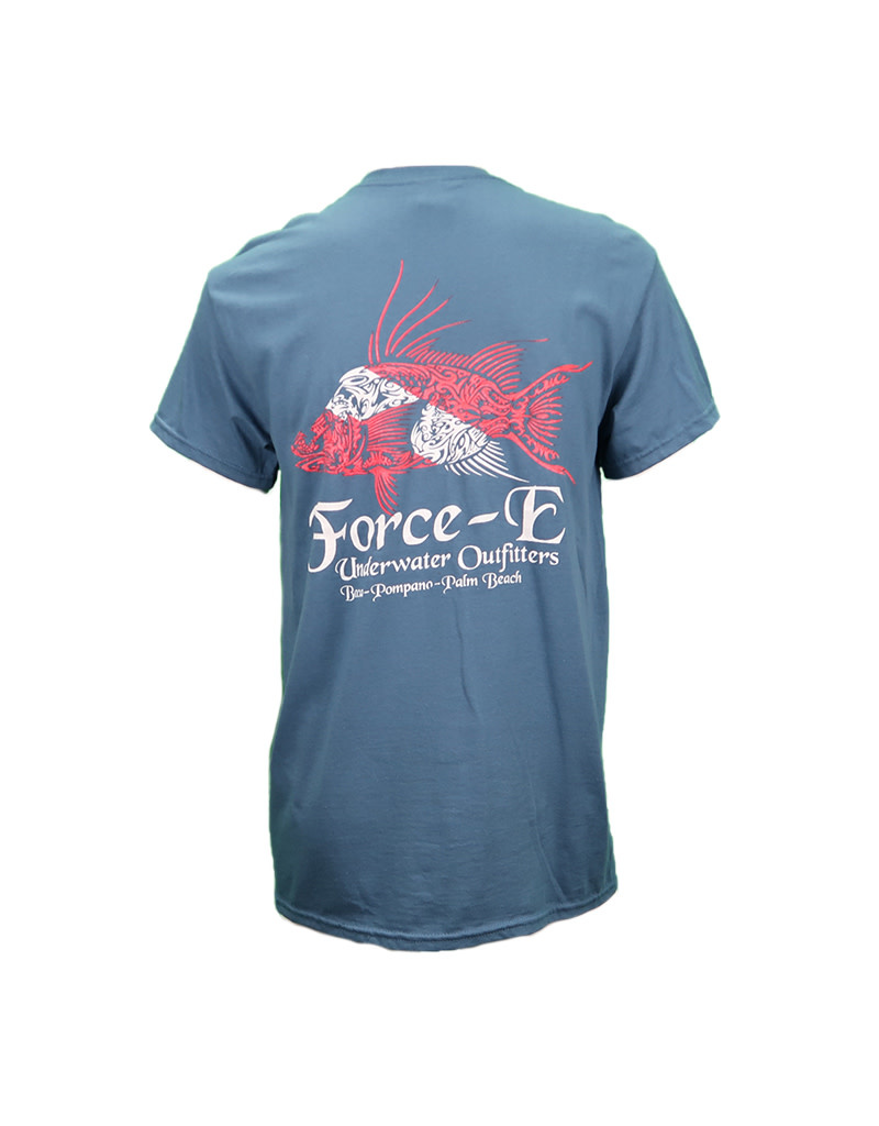 US 1 T-Shirt SS Tribal Hog - Force-E Scuba Centers