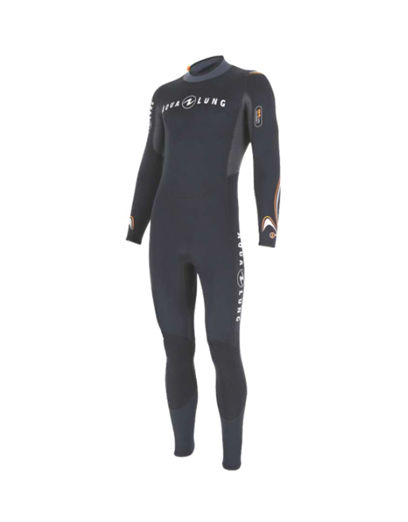 AquaLung Aqua Lung Mens Dive Wetsuit 5.5 Blk/Org