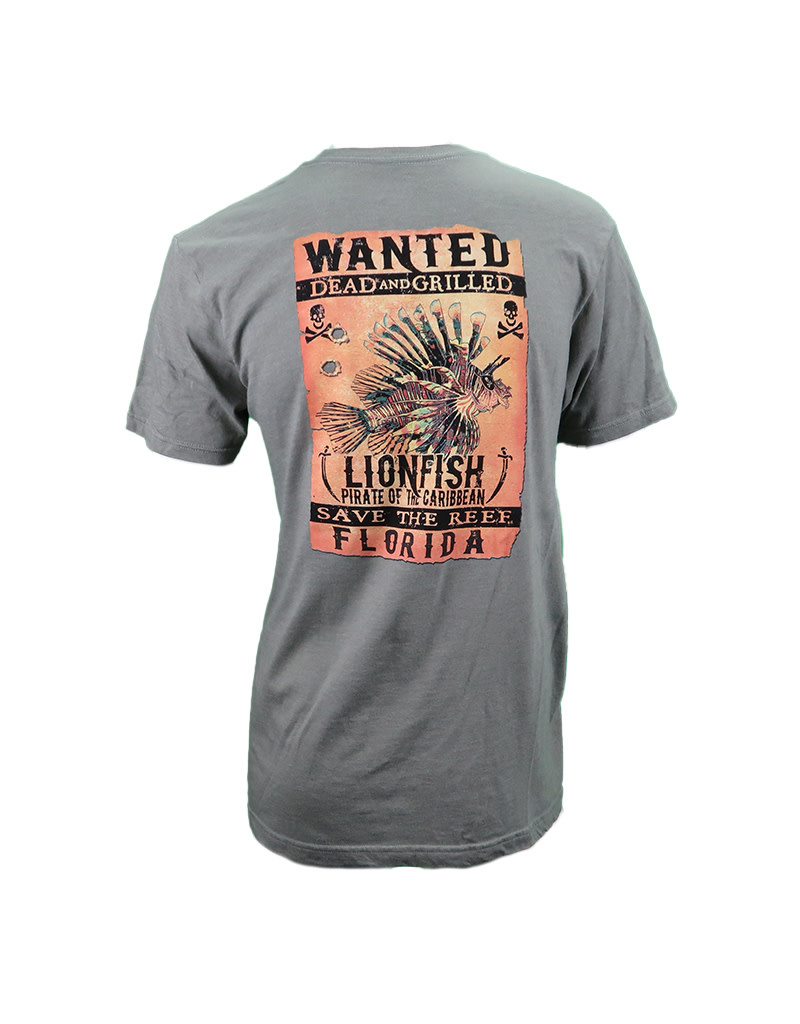 The Duck Company T-shirt Wanted Lionfish