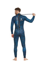 Cressi Cressi Tokugawa 3mm Mens Mono Wetsuit Blue Camo