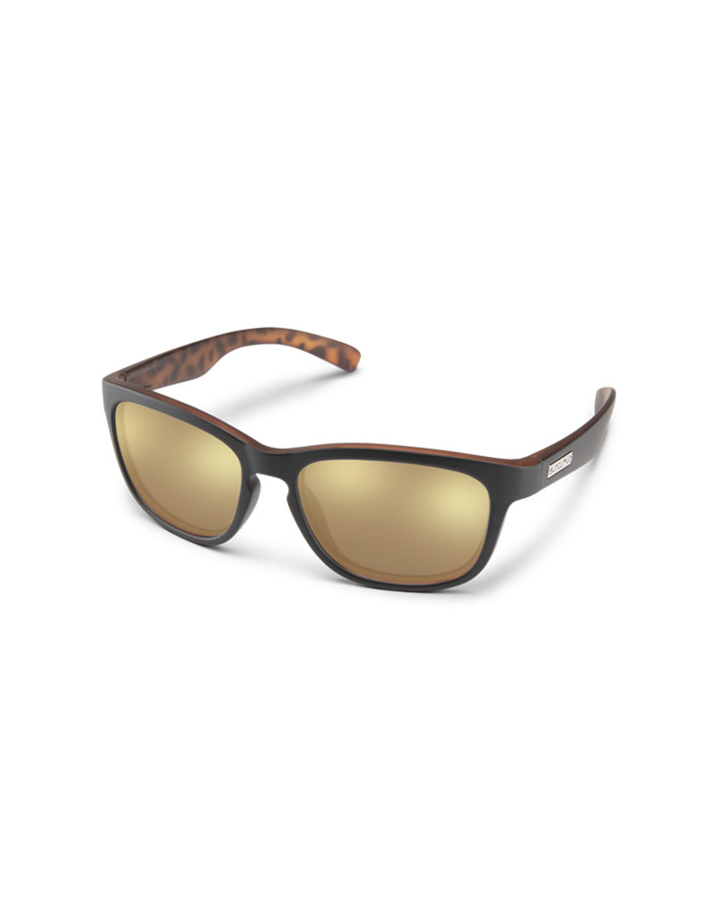 Suncloud Suncloud Cinco Matte Black Havana Backpaint Polarized Sienna Mirror