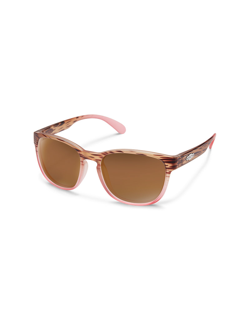 Suncloud Suncloud Loveseat Matte Tortoise Pink Fade Polarized Brown