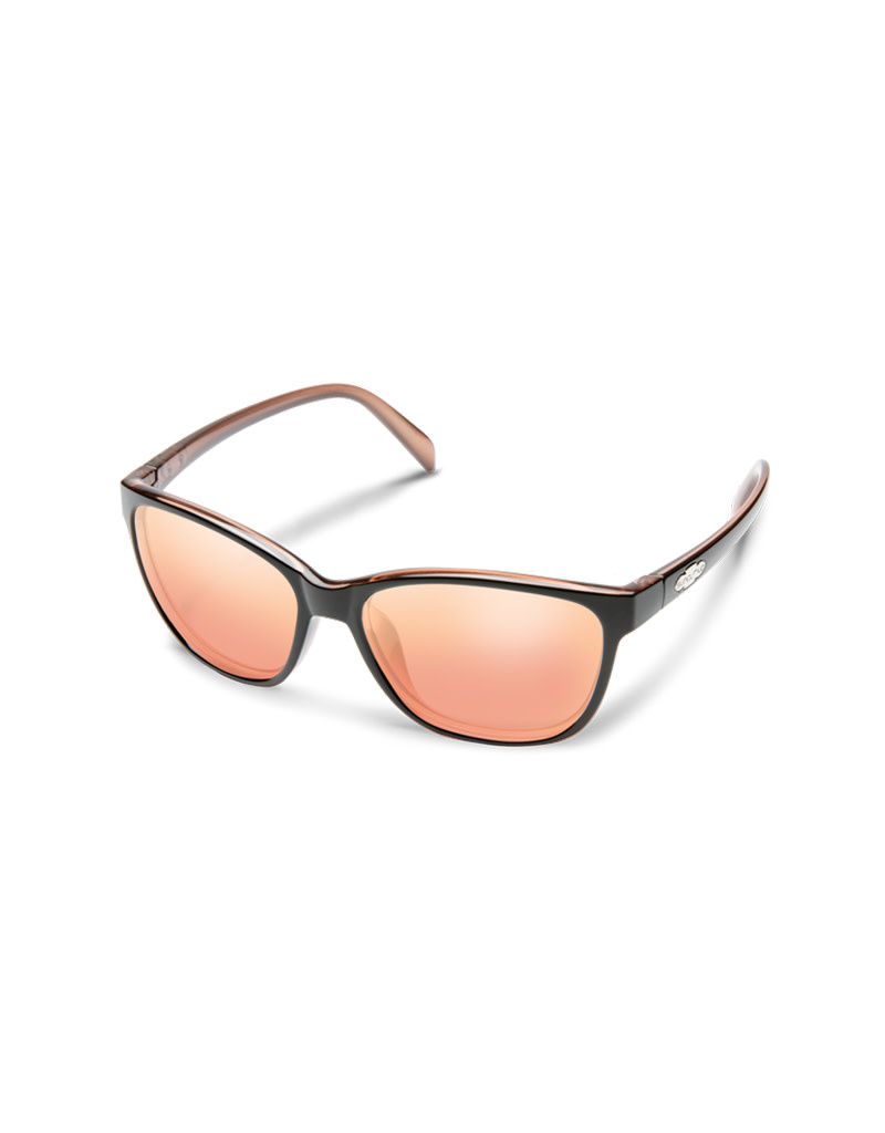 Suncloud Suncloud Dawson Rose Backpaint Polarized Pink Gold Mirror