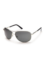 Suncloud Suncloud Aviator Silver Polarized Gray