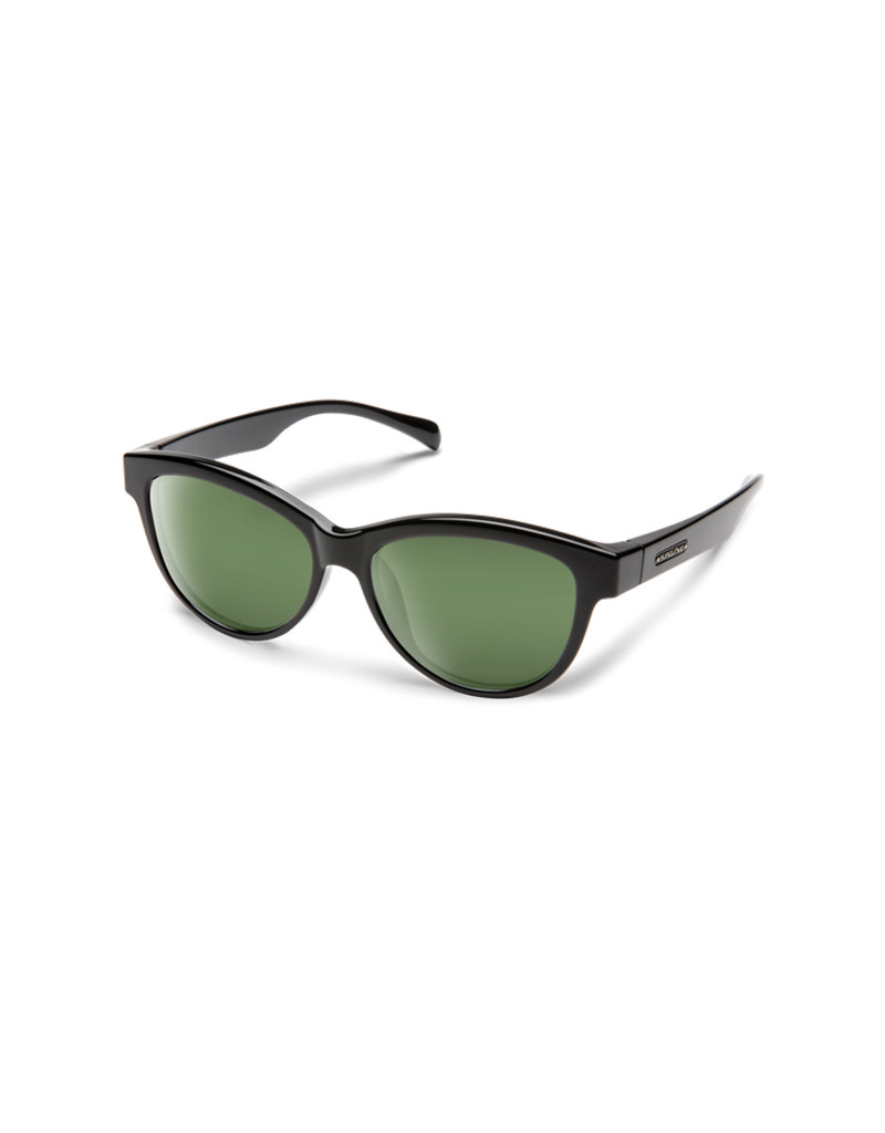 Suncloud Suncloud Bayshore Black Polarized Gray Green