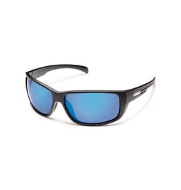 Suncloud Suncloud Milestone Matte Black Polarized Blue Mirror