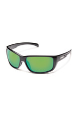 Suncloud Suncloud Milestone Black Polarized Green Mirror