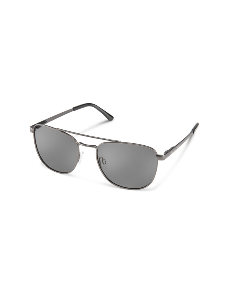 Suncloud Suncloud Fairlane Matte Gunmetal Polarized Gray