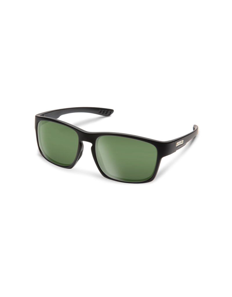 Suncloud Suncloud Fairfield Matte Black Polarized Gray Green