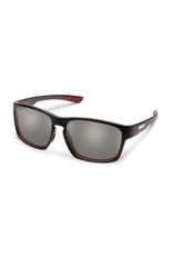 Suncloud Suncloud Fairfield Burnished Red Polarized Gray