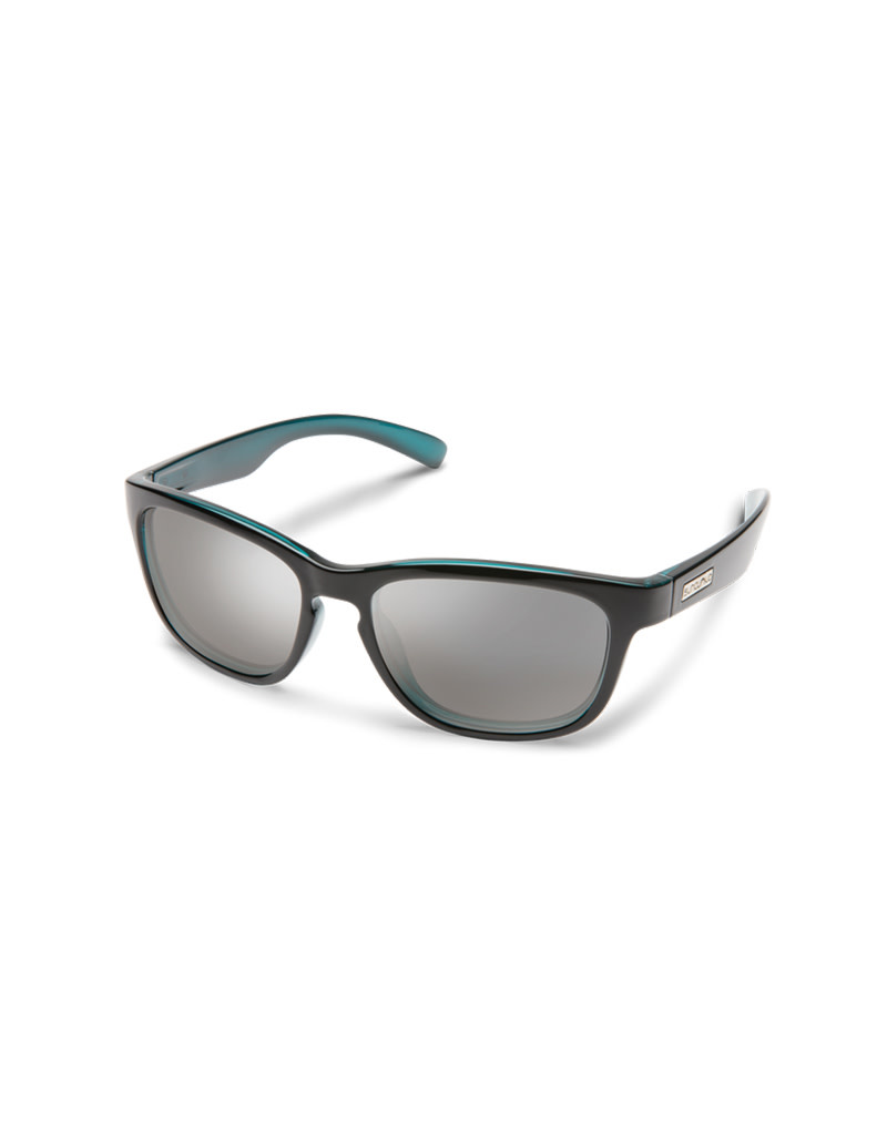 Suncloud Suncloud Cinco  Aqua Backpaint Polarized Silver Mirror