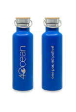 4Ocean 4Ocean Reusable Bottle Blue