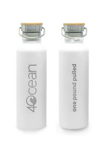 4Ocean 4Ocean Reusable Bottle White
