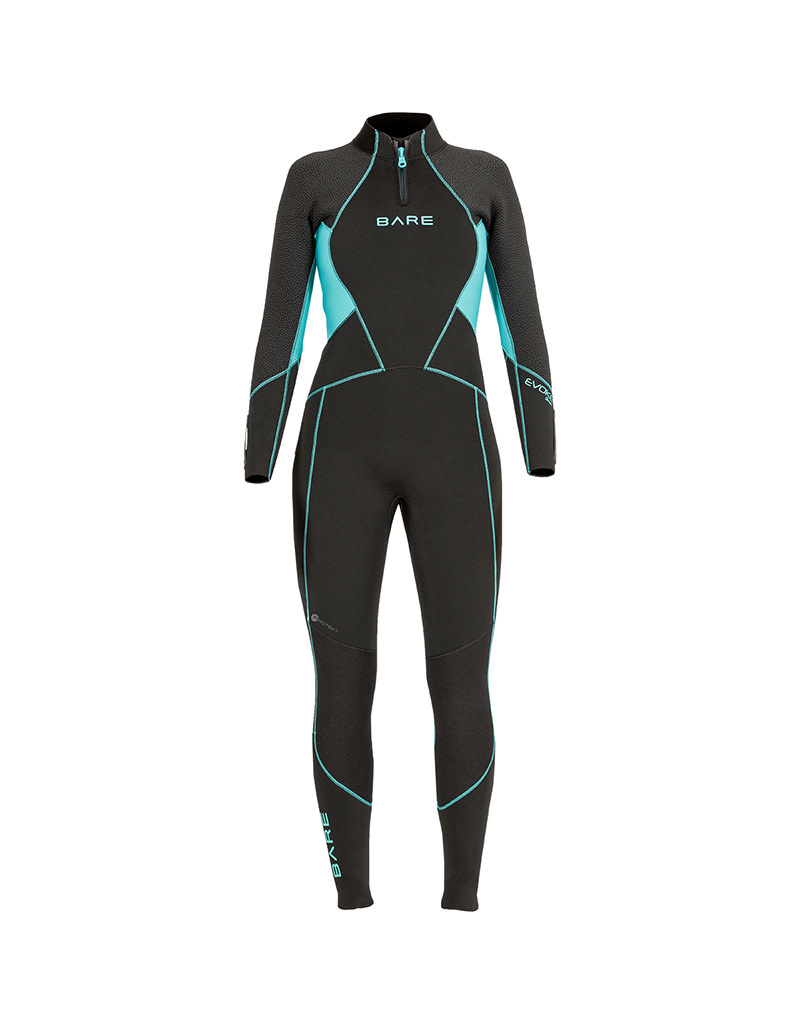 Combinaison De Plongée Intégrale Femme Trespass 3 Mm - Épaisseur 3 Mm, Fermeture éclair Arrière, Coupe Ergonomique