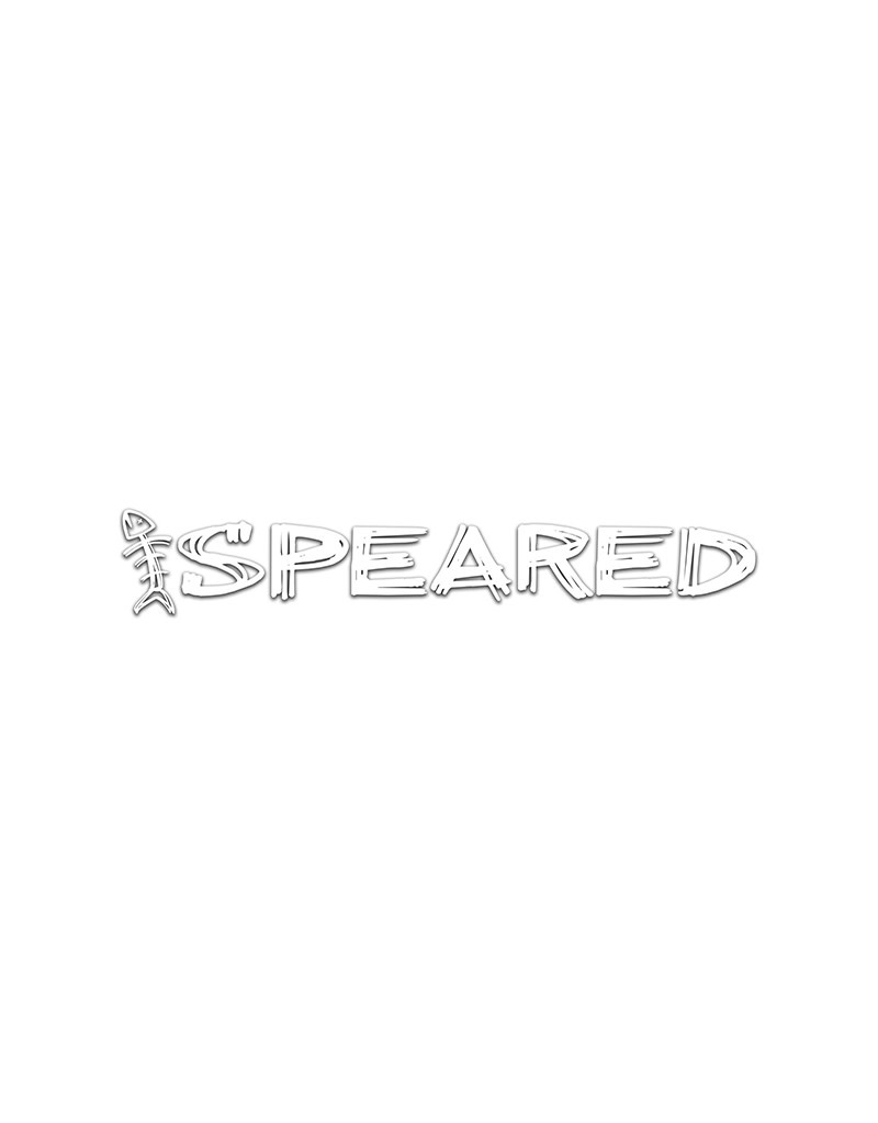 Speared Apparel Born of Water Speared Logo 10" Decal