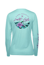 Saltlife LLC Salt Life Blue Hawaiian Ladies