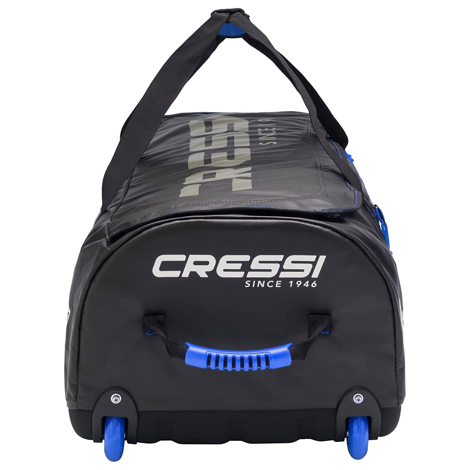 Cressi Cressi Tuna Dry Wheel Bag - Black/Blue