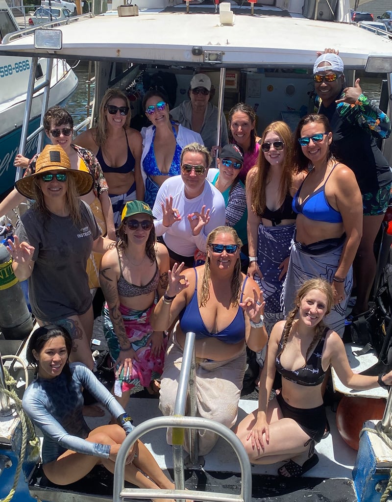Force-E Scuba Centers Women's Dive Day