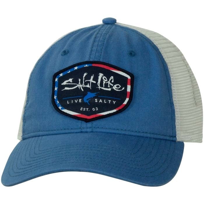Saltlife LLC Salt Life Amerishield Hat