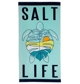 Saltlife LLC Salt Life Turtle Leaf Towel