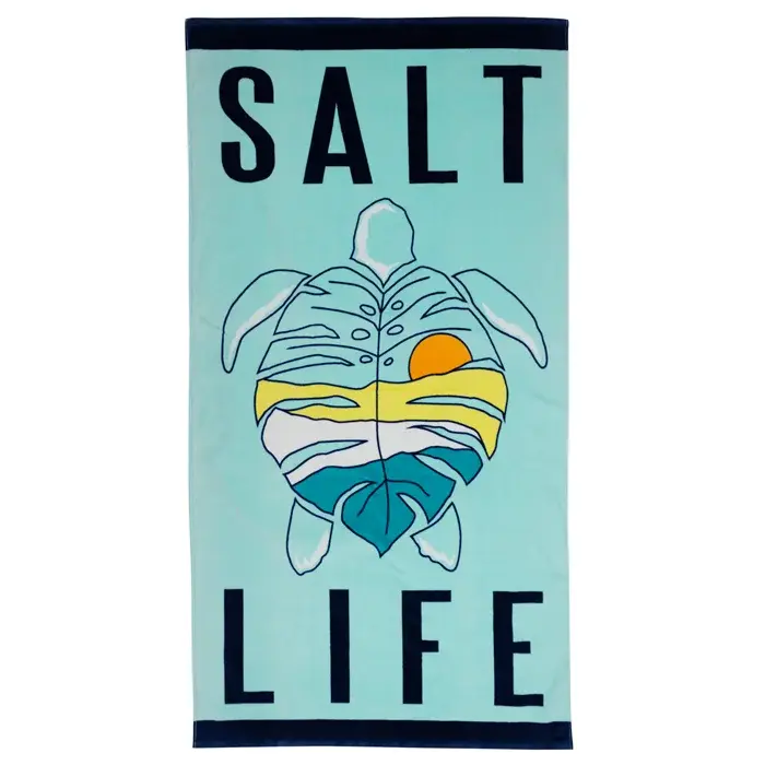 Saltlife LLC Salt Life Turtle Leaf Towel