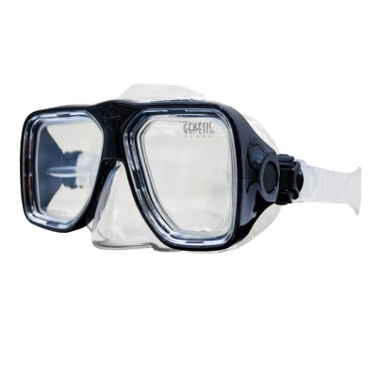 Cressi Focus diving mask including prescription lenses