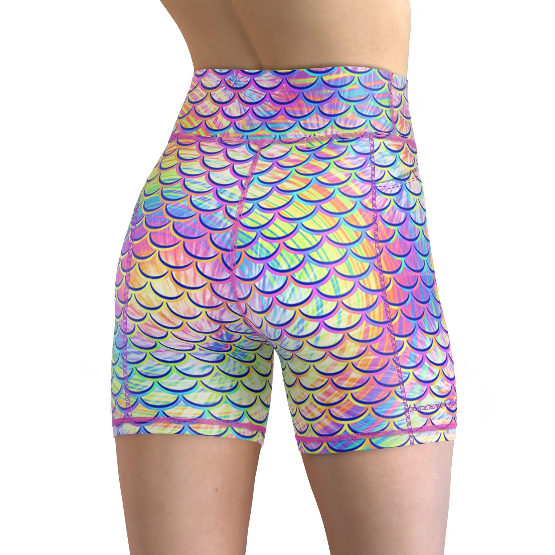 Spacefish Army Spacefish Army Psychedelic Mermaid Shorts