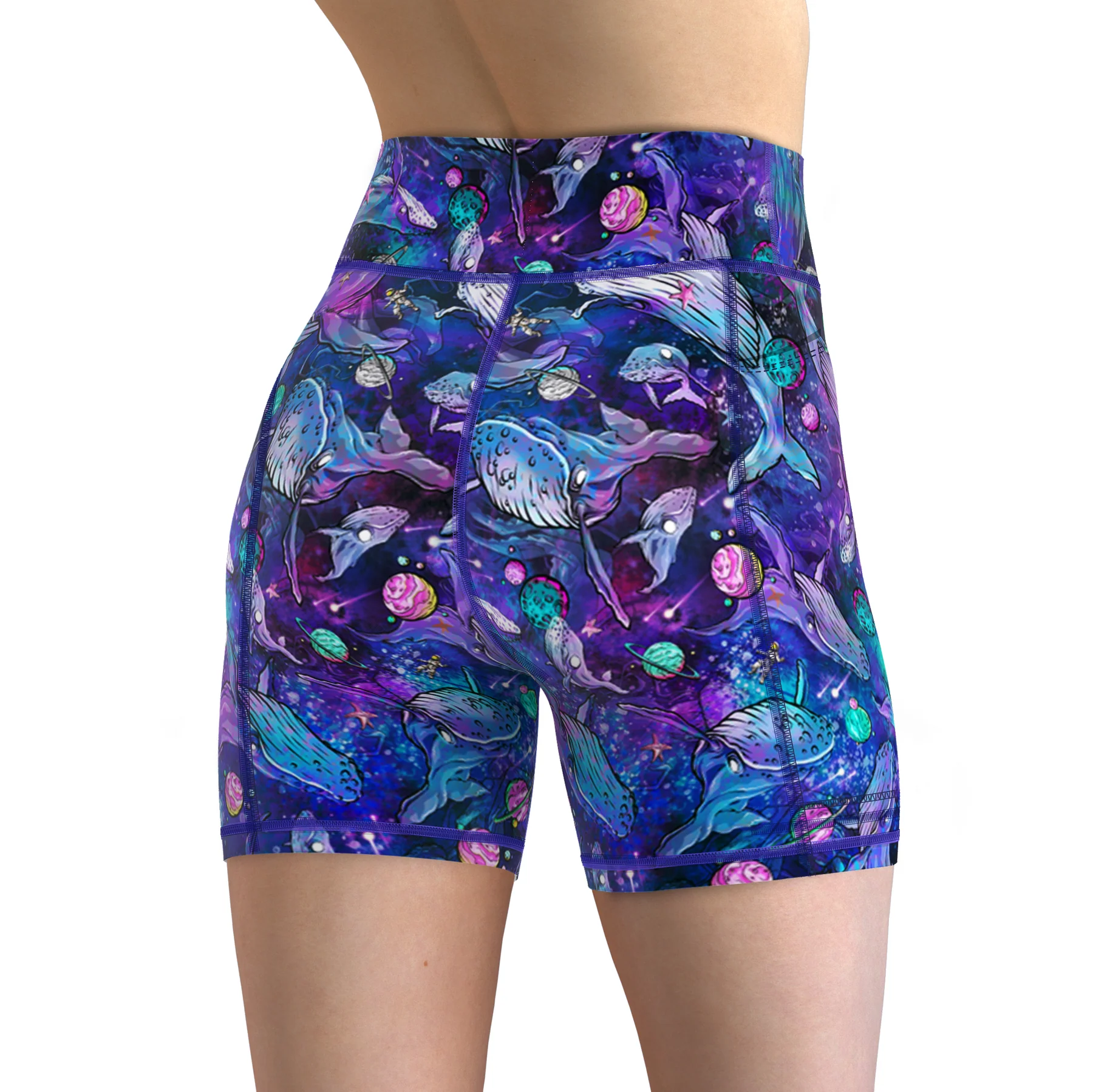 Spacefish Army Spacefish Army Cosmic Whale Shorts
