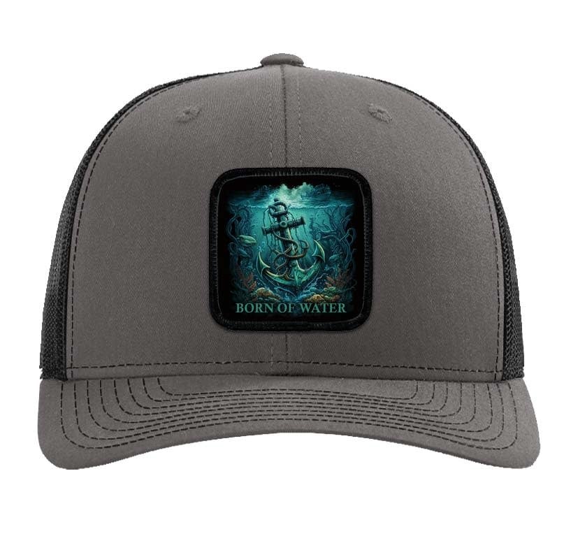 Born of Water Anchor Patch Hat
